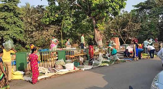 घणसोलीतील भाजी मार्केट अन्यत्र हलवल्याने मनसे आक्रमक