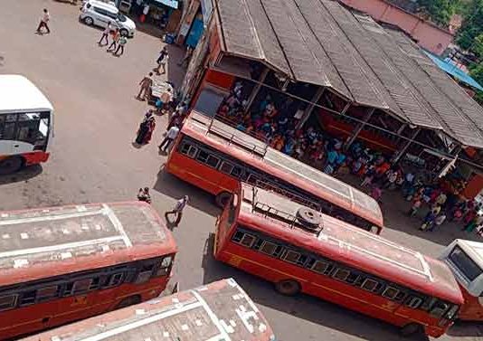 खेडला प्रतीक्षा नव्या बसस्थानकाची