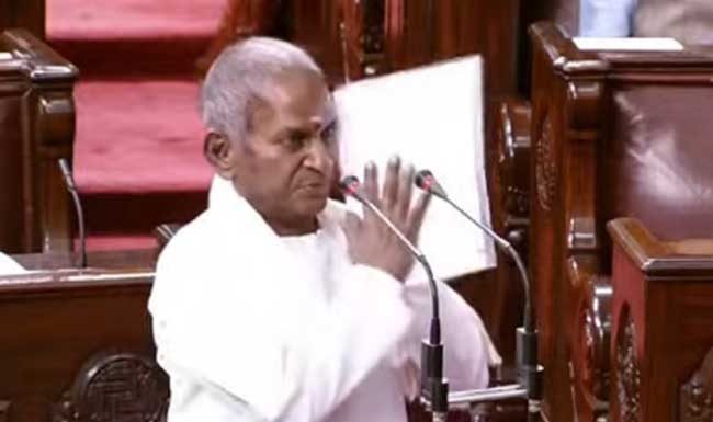 पद्म विभूषण इलियाराजा यांनी घेतली राज्यसभा सदस्य म्हणून शपथ