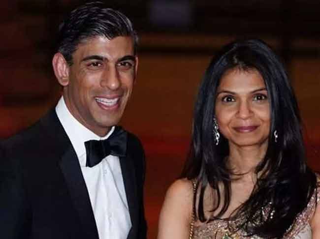 Asian Rich List : ऋषी सुनक आणि त्यांची पत्नी आशियाई श्रीमंतांच्या यादीत