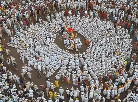 Wari 2023: खुडूस येथील माउलींचे रिंगण, तर माळीनगर येथे तुकोबारायांचे उभे रिंगण