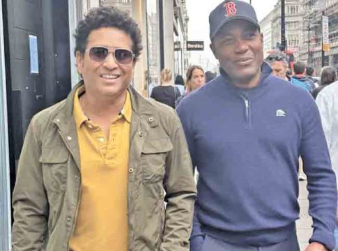 Sachin Tendulkar: सचिन, लारा यांचा लंडनमध्ये एकत्र फेरफटका