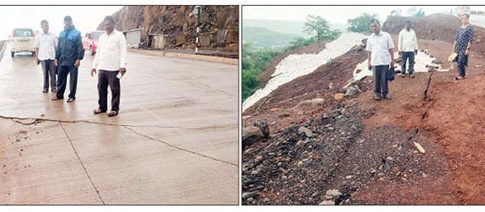 Mumbai-Goa highway : मुंबई-गोवा महामार्गाचे नित्कृष्ट दर्जाचे काम करणाऱ्या ठेकेदारावर सदोष मनुष्यवधाचा गुन्हा दाखल