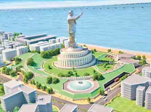Dr. Babasaheb Ambedkar statue : इंदू मिलमधील डॉ. बाबासाहेब आंबेडकर यांच्या ३५० फूट उंचीच्या पुतळ्याला मान्यता