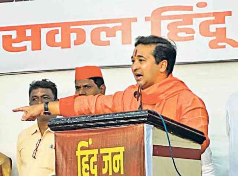 ‘त्यांचा अली, तर आमचा बजरंग बली’: आमदार नितेश राणे