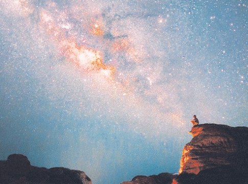 Colourful Stars : रंगीत तारे