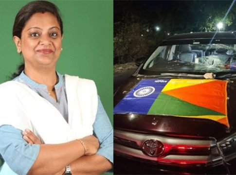 Utkarsha Rupwate : वंचितच्या शिर्डीमधील उमेदवार उत्कर्षा रुपवते यांच्या गाडीवर दगडफेक!