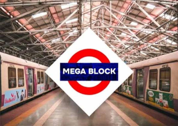 रेल्वेच्या तिन्ही मार्गांवर आज मेगा ब्लॉक