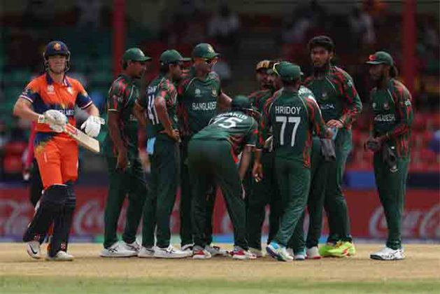 BAN vs NED: शाकिबच्या अर्धशतकाच्या जोरावर बांगलादेशने नेदरलँड्सला हरवले, सुपर८मधील आव्हान कायम