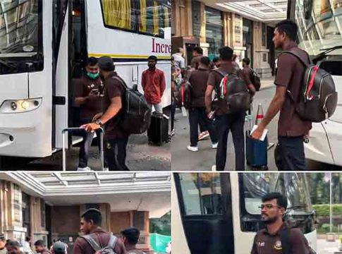 पाकिस्तानला चारीमुंड्या चीत करत बांगलादेशचा संघ भारतात दाखल