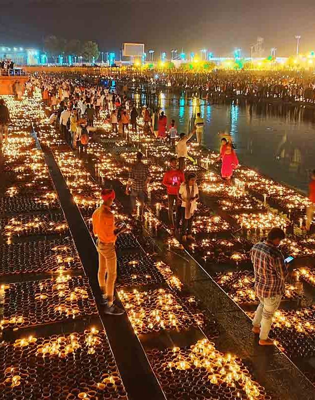 अयोध्येत दीपोत्सव, बनले दोन गिनीज रेकॉर्ड