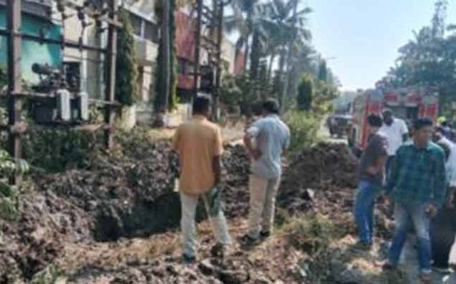 Tarapur : तारापूर गॅस लाईनमध्ये गळती, शॉर्ट सर्किटमुळे लागली आग
