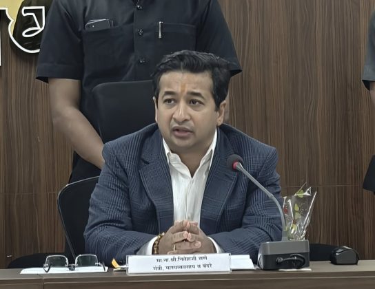 Nitesh Rane : वाढवण बंदर विकास प्रकल्पासाठी राज्य सरकारकडून ३ हजार ४० कोटींचा निधी मंजूर