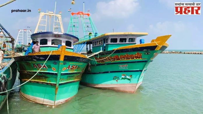 Shrilanka Navy : श्रीलंकेच्या नौदलाकडून १४ भारतीय मासेमारांना अटक