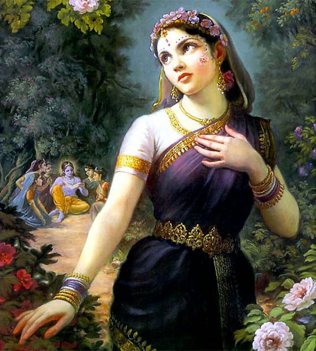 काव्यरंग : राधे, रंग तुझा गोरा