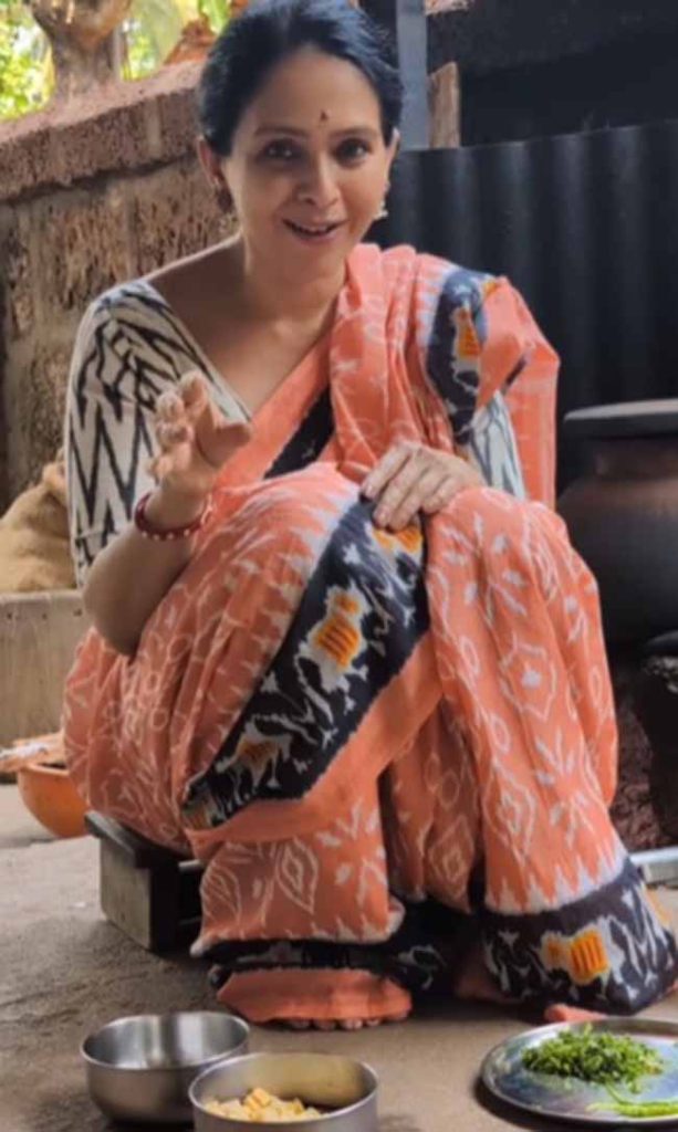 Aishwarya Narkar : ऐश्वर्या नारकर यांनी काजूपासून बनवला 'हा' नवीन कोकणी पदार्थ