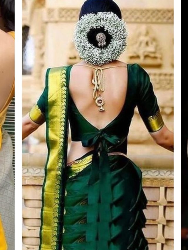 Blouse Bow-Note Designs : ब्लाऊजसाठी 'या' बॅक बो-नॉट डिझाइन्स नक्की ट्राय करा!