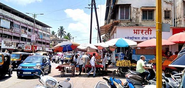 अलिबागमधील अनधिकृत फेरीवाल्यांविरोधात भाजपा आक्रमक