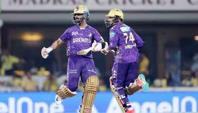 KKR vs CSK, IPL 2025: केकेआरचे सीएसकेला १८० धावांचे आव्हान