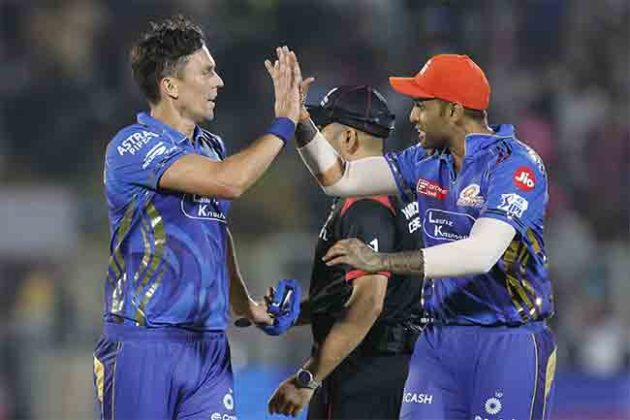 RR vs MI , IPL 2025: मुंबई इंडियन्सने ठोकला विजयी षटकार, राजस्थानचा १०० धावांनी पराभव