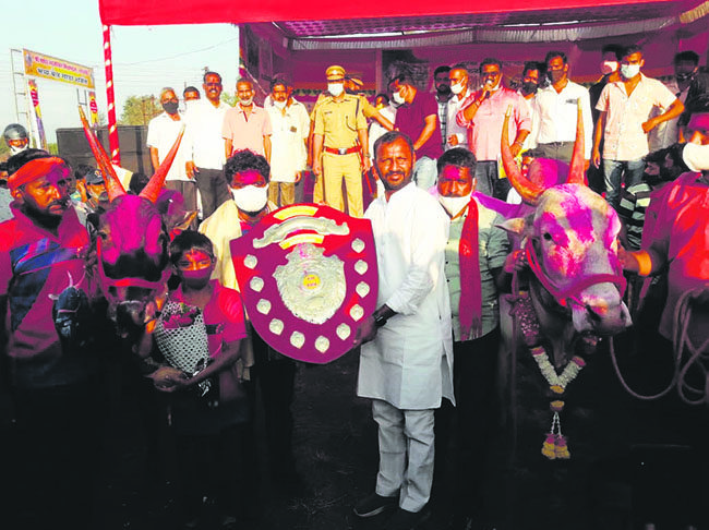 बैलगाडा शर्यतीत देवरुखच्या बने यांची गाडी प्रथम
