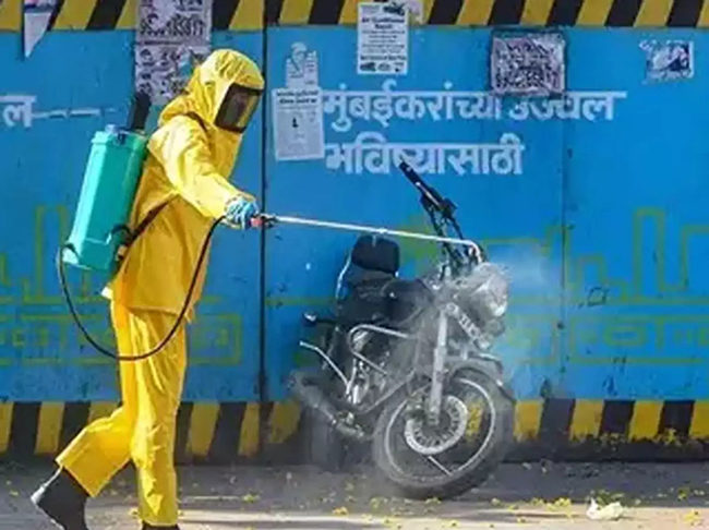 साथरोग उद्भवू नये यासाठी धूर व औषध फवारणी