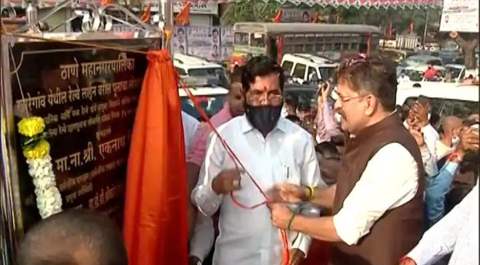 ठाण्यात खारेगाव उड्डाणपुलाच्या श्रेयावरून सेना-राष्ट्रवादीत लढाई