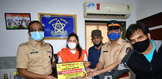 सीसीटीव्ही कॅमेरा आणि सर्व्हेलिअन्स यंत्रणेचे हस्तांतरण