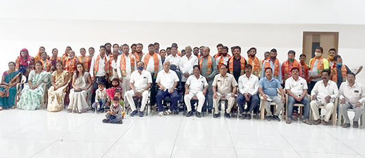 उलवे गटई कामगार युनियनने स्वीकारले भाजपचे नेतृत्व