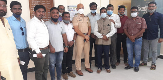 पत्रकार दिनानिमित्त सुधागड तालुक्यातील पत्रकारांचा सन्मान