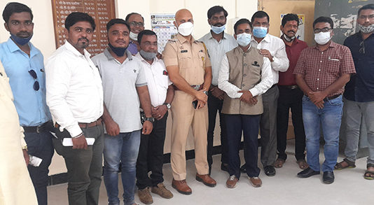 पत्रकार दिनानिमित्त सुधागड तालुक्यातील पत्रकारांचा सन्मान