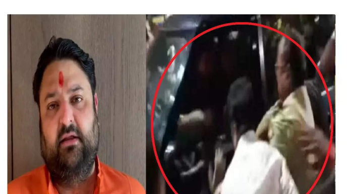 ‘मातोश्री’ परिसरात मोहित कंबोज यांच्या गाडीवर हल्ला