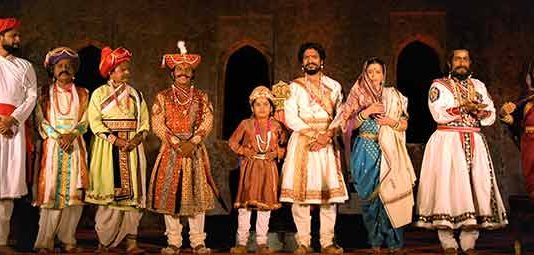 रायगडाला जेव्हा जाग येते’चा दमदार प्रयोग