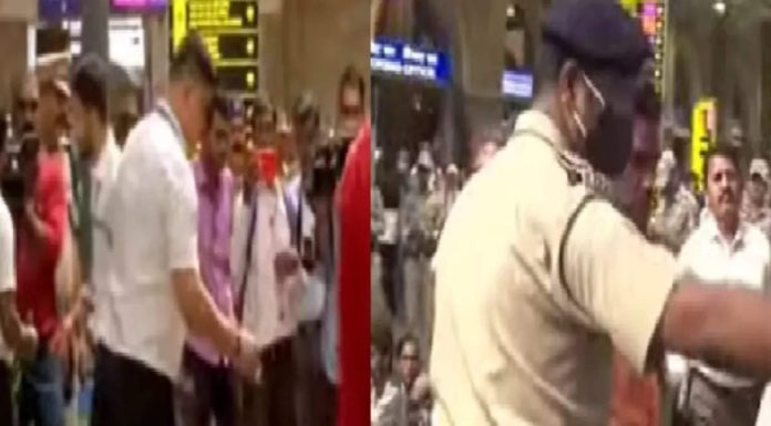 आंदोलक एसटी कर्मचाऱ्यांना आझाद मैदानावरून हुसकावले, सीएसएमटी स्थानकात ठिय्या