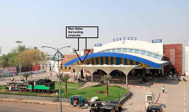 रेन वॉटर हार्वेस्टिंगच्या माध्यमातून म.रे.चा जलसंधारणाचा उपक्रम
