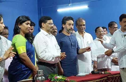 भाजपच्या रिफायनरी स्वागत मेळाव्याला उत्स्फूर्त प्रतिसाद