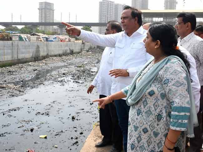 तुंबलेल्या प्लास्टिकमुळे महापालिकेपुढे मोठे आव्हान; नालेसफाईच्या कामावर मंत्री आशीष शेलार नाराज