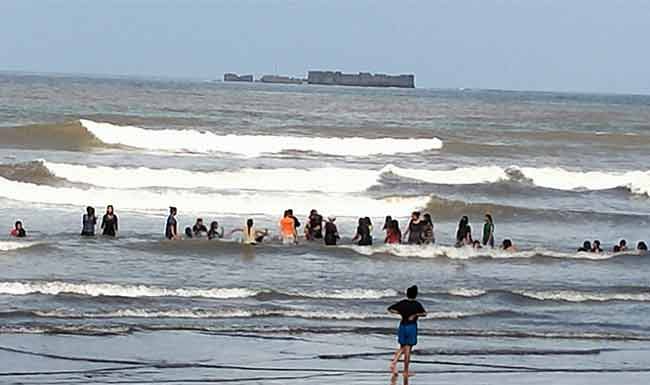 मुरुड समुद्रात तीन महिने डॉल्फिनचे दर्शन नाही