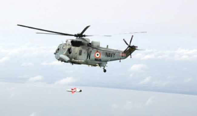 स्वदेशी बनावटीच्या जहाजरोधी क्षेपणास्त्राची चाचणी यशस्वी