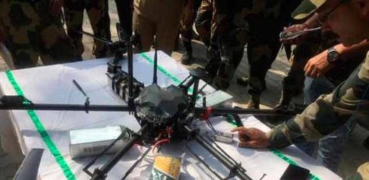 जम्मू-काश्मिरात सुरक्षा दलांनी नष्ट केला पाकिस्तानी ड्रोन