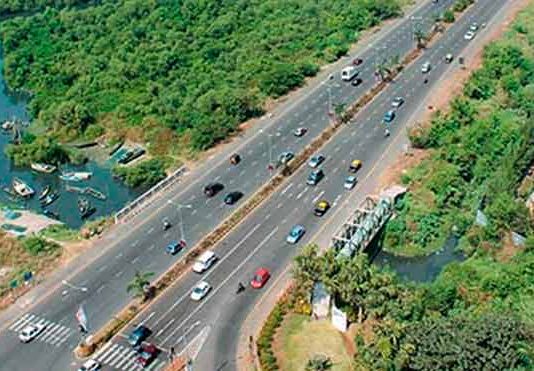 पामबीच मार्गावरील उड्डाणपुलाला विविध राजकीय पक्षांकडून विरोध