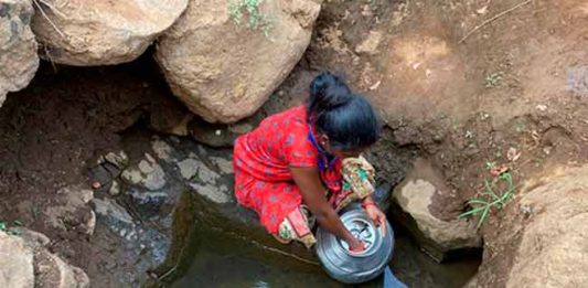 हुंबरण गावातील पाण्याचा प्रश्न जेसे थे