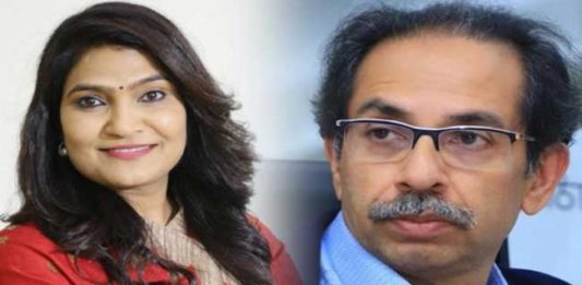 भावना गवळींनी मुख्यमंत्र्याना पत्र लिहित, शिंदेंना पाठींबा