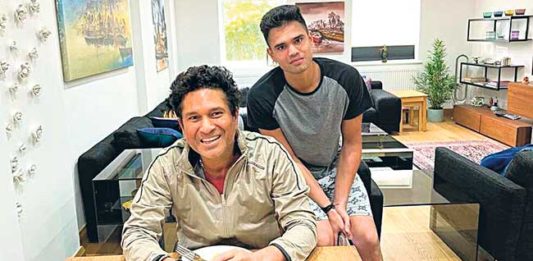 सचिनसाठी अर्जुन झाला स्वयंपाकी