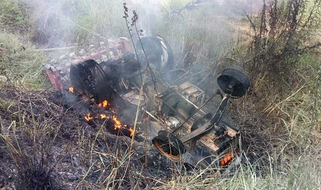 भंडाऱ्यात ट्रॅक्टर उलटुन दोघांचा दुर्दैवी अंत
