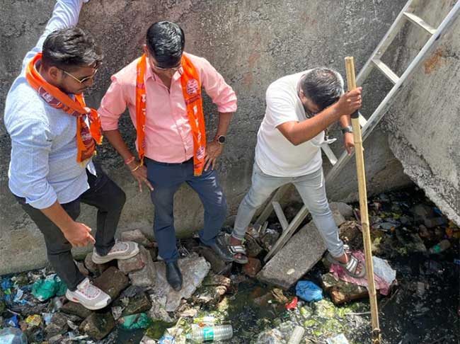 नालेसफाईबाबतचा महापालिकेचा दावा फोल