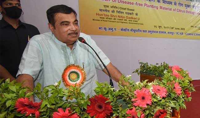 Nitin Gadkari : देशात 'स्मार्ट सिटी' नव्हे तर 'स्मार्ट व्हिलेज'ची गरज