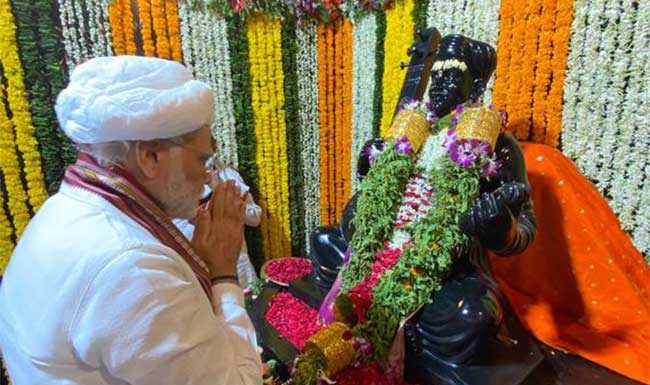 मोदींच्या हस्ते शिळा मंदिराचा लोकार्पण