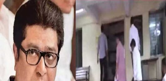 पत्रके वाटणारे मनसैनिक पोलिसांच्या ताब्यात