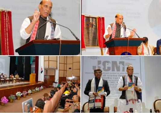 राष्ट्रीय सुरक्षा भक्कम करण्यासाठी नागरी लष्करी समन्वय आवश्यक : राजनाथ सिंह